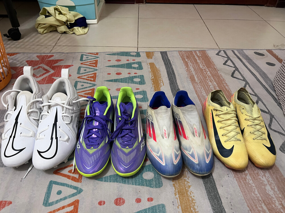 Nike plus adidas football shoes - 1