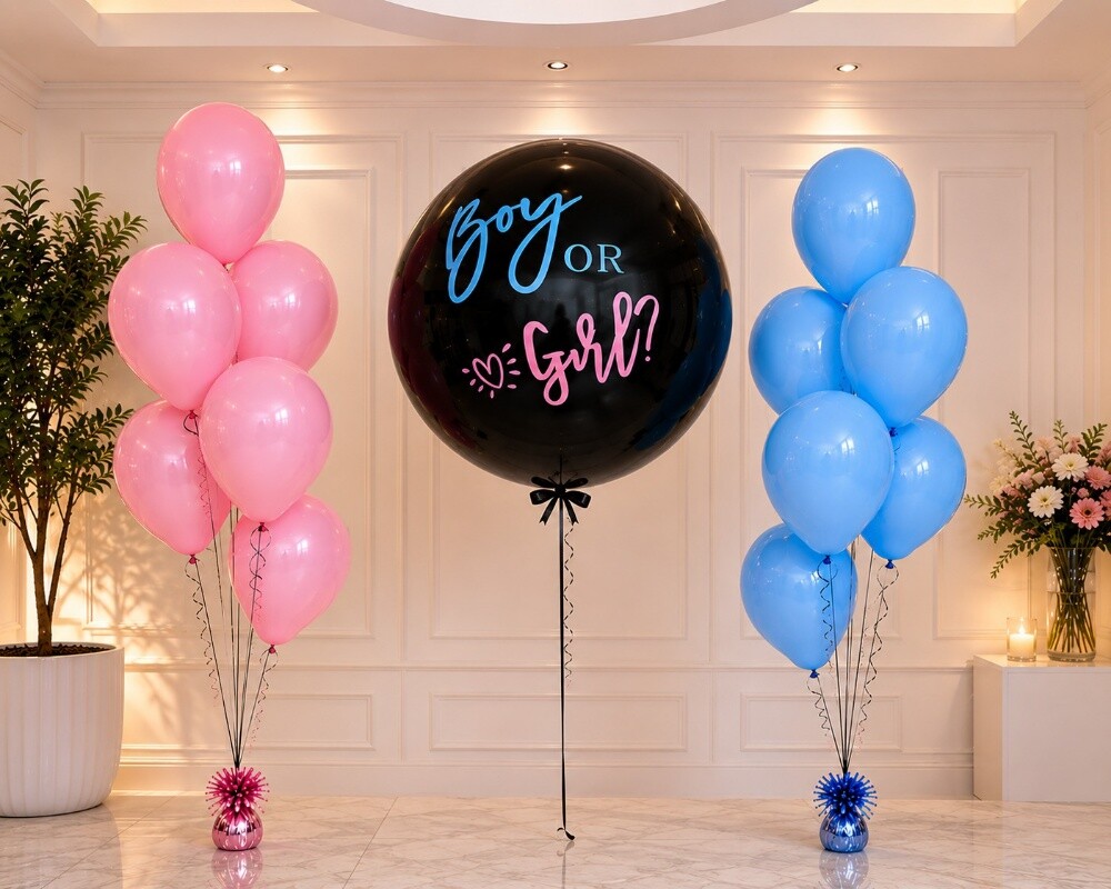 Gender reveal setup Hellium - 1