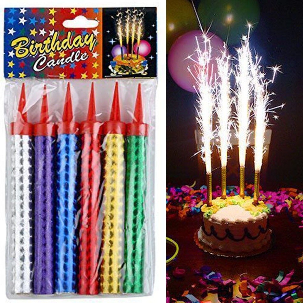 Sparkling Candles For Cake - 2