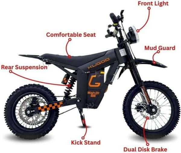KUGOO Wish 01 SE Off-Road Electric - 5