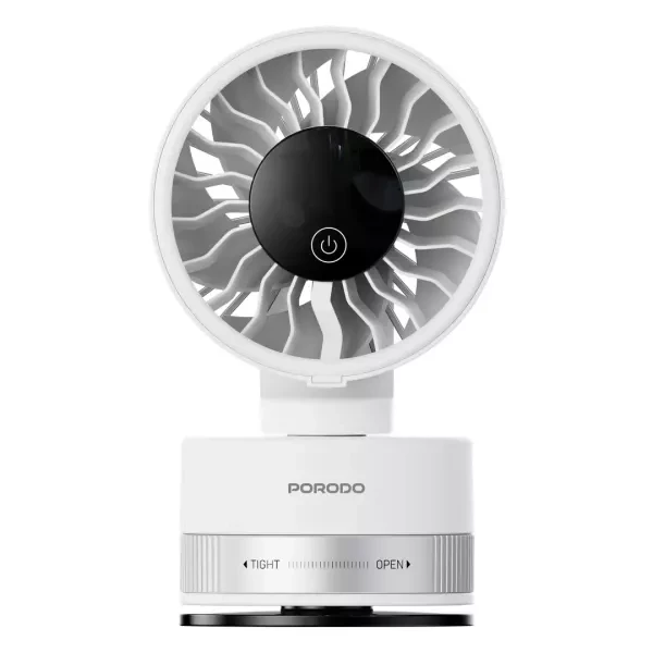Porodo Portable Suction Cup Fan - 4