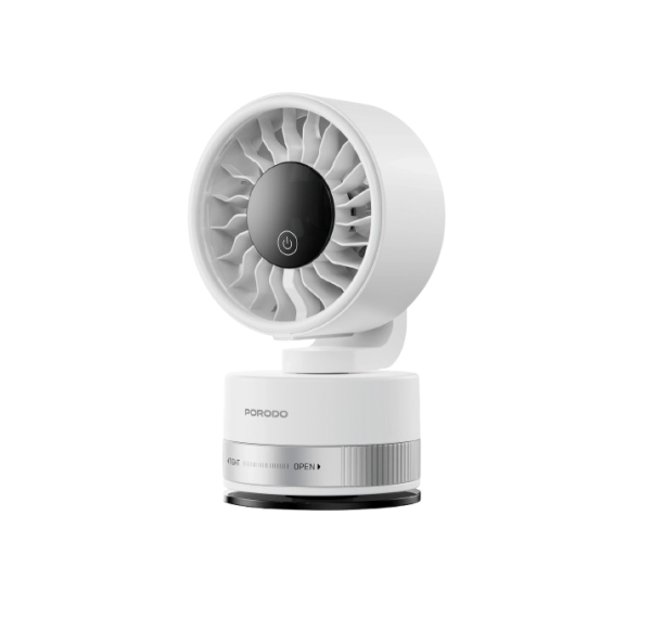Porodo Portable Suction Cup Fan - 1