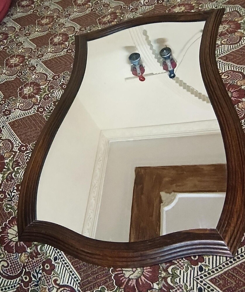 Wooden Wall Mirror Imported Vietnam - 3