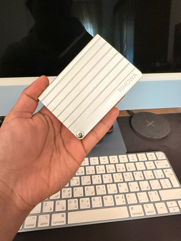 RIMOWA Aluminium card holder - 3