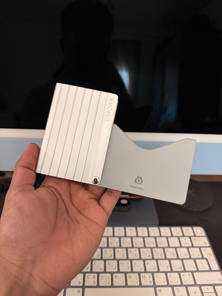 RIMOWA Aluminium card holder - 1