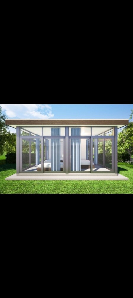 Glass House Glass Wall Decoratio - 14