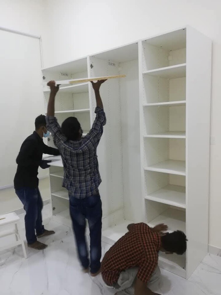 نقل الأثاث ، تفكيك وتركيب غرف الن - 1