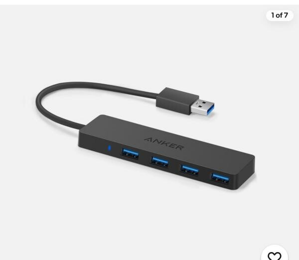 Anker 4 Port Ultra Slim USB Hub - 2