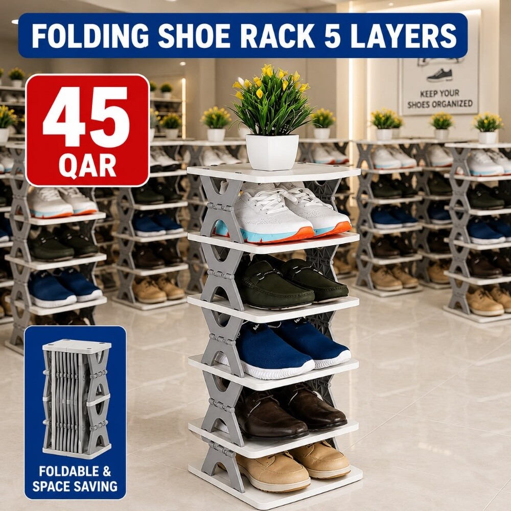 5-Layer Shoe Stand - 5