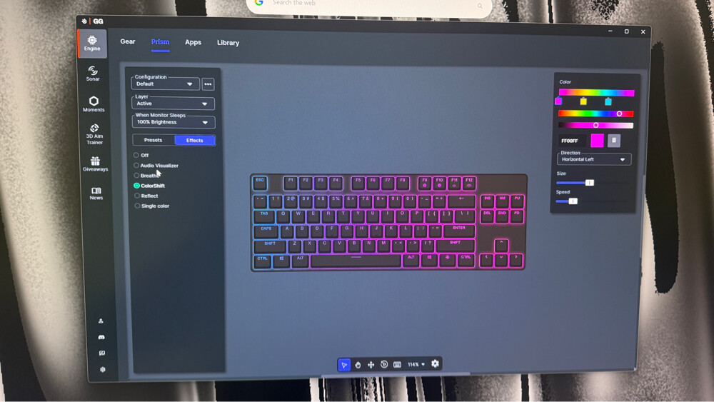 Steelseries apex 7 gaming keyboard - 4