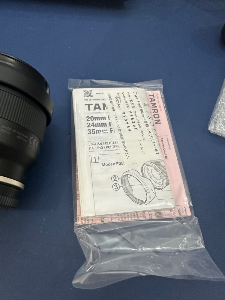 Tamron 35mm 2.8 - 9