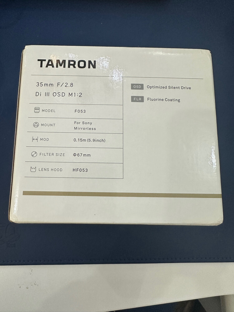 Tamron 35mm 2.8 - 3