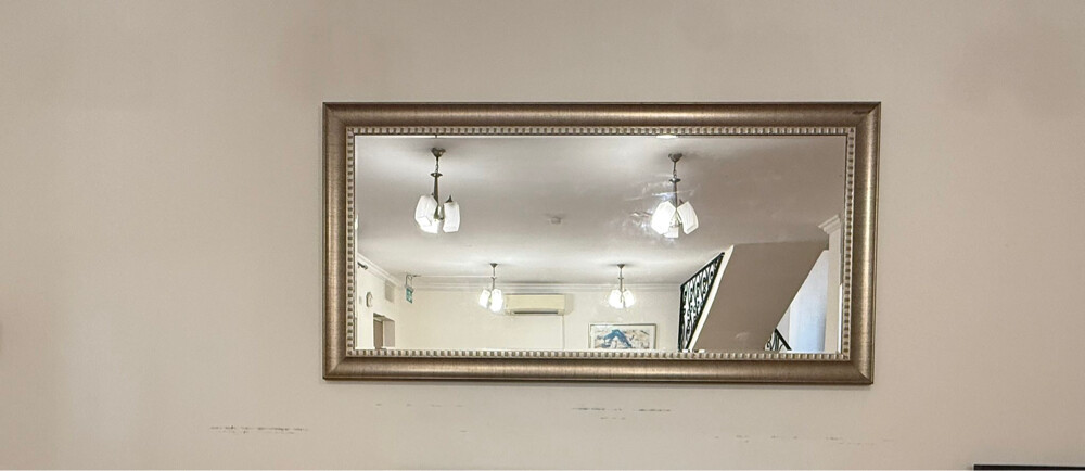 Large decorative wall mirror  - 3