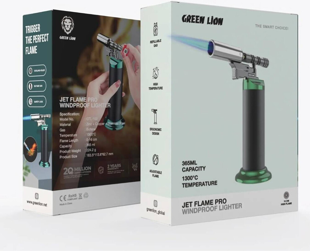 GREEN LION JET FLAME  - 2