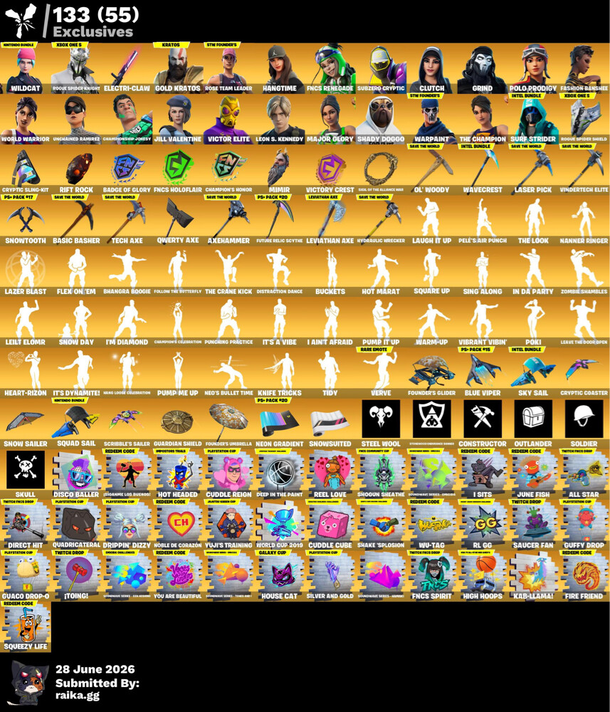 rare fortnite account - 5