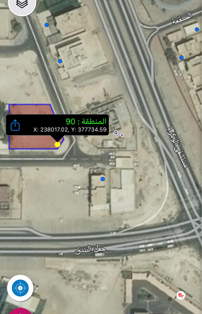 للبيع ارض الوكرة ١٣٦٢م شارعين زوا - 3
