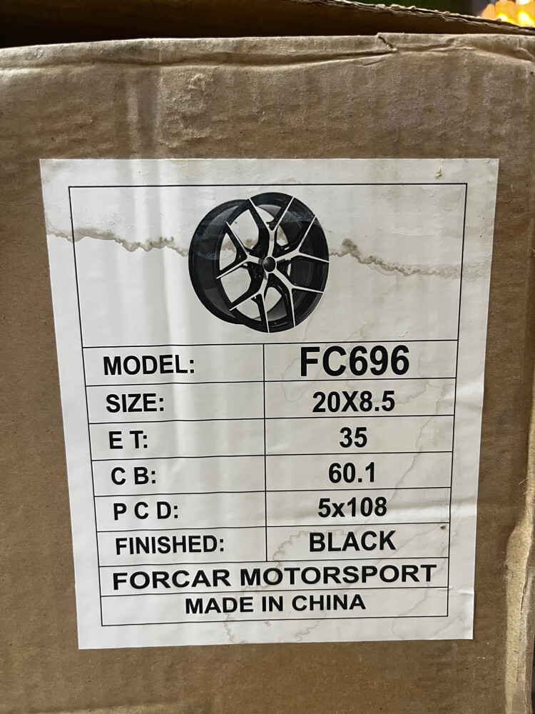 5x Jetour T2 rims (with spare) - 5