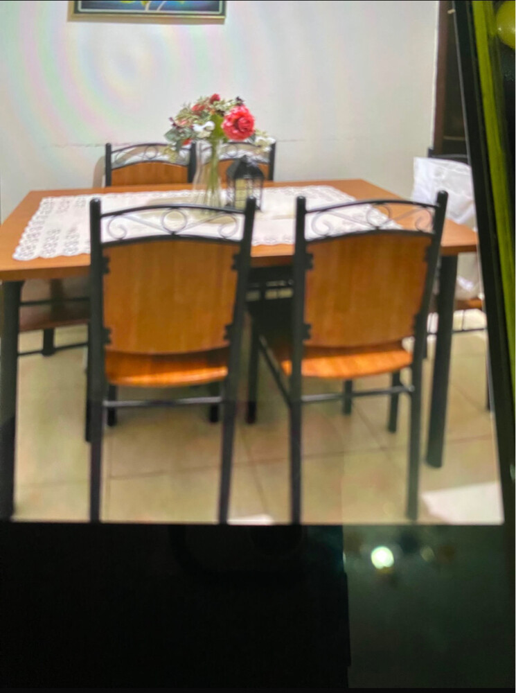 dining table full set with 6 chairs - 1