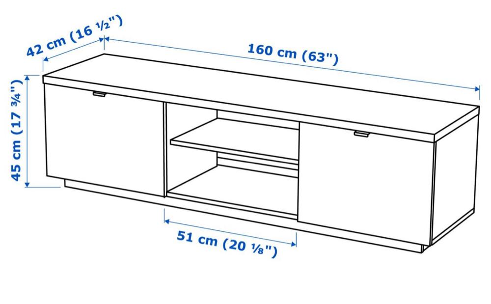 TV bench/ cabinet from Ikea - 3