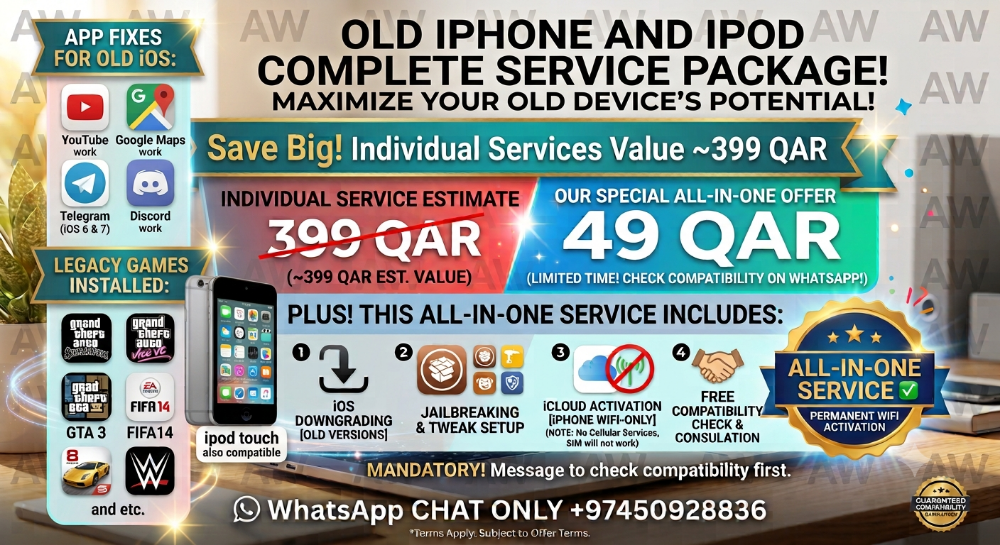 Make Old iPhones usable [read desc] - 2