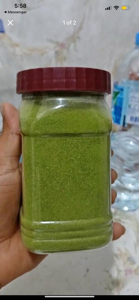 homemade moringa powder - 1
