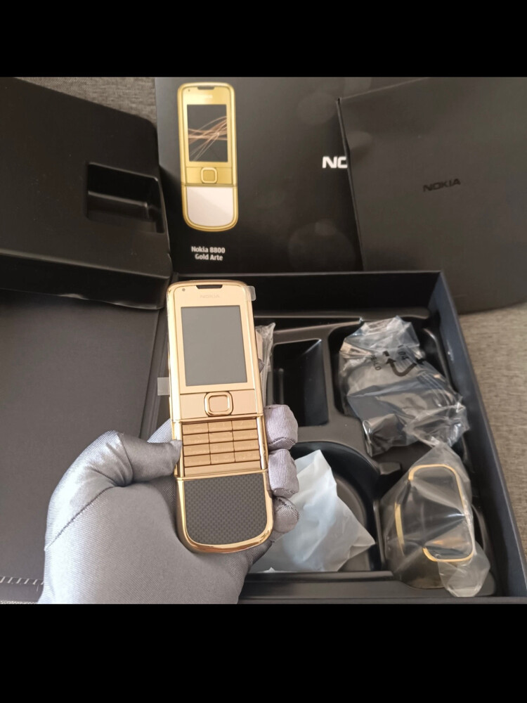 PRELOVED NOKIA 8800 GOLD ARTE - 10