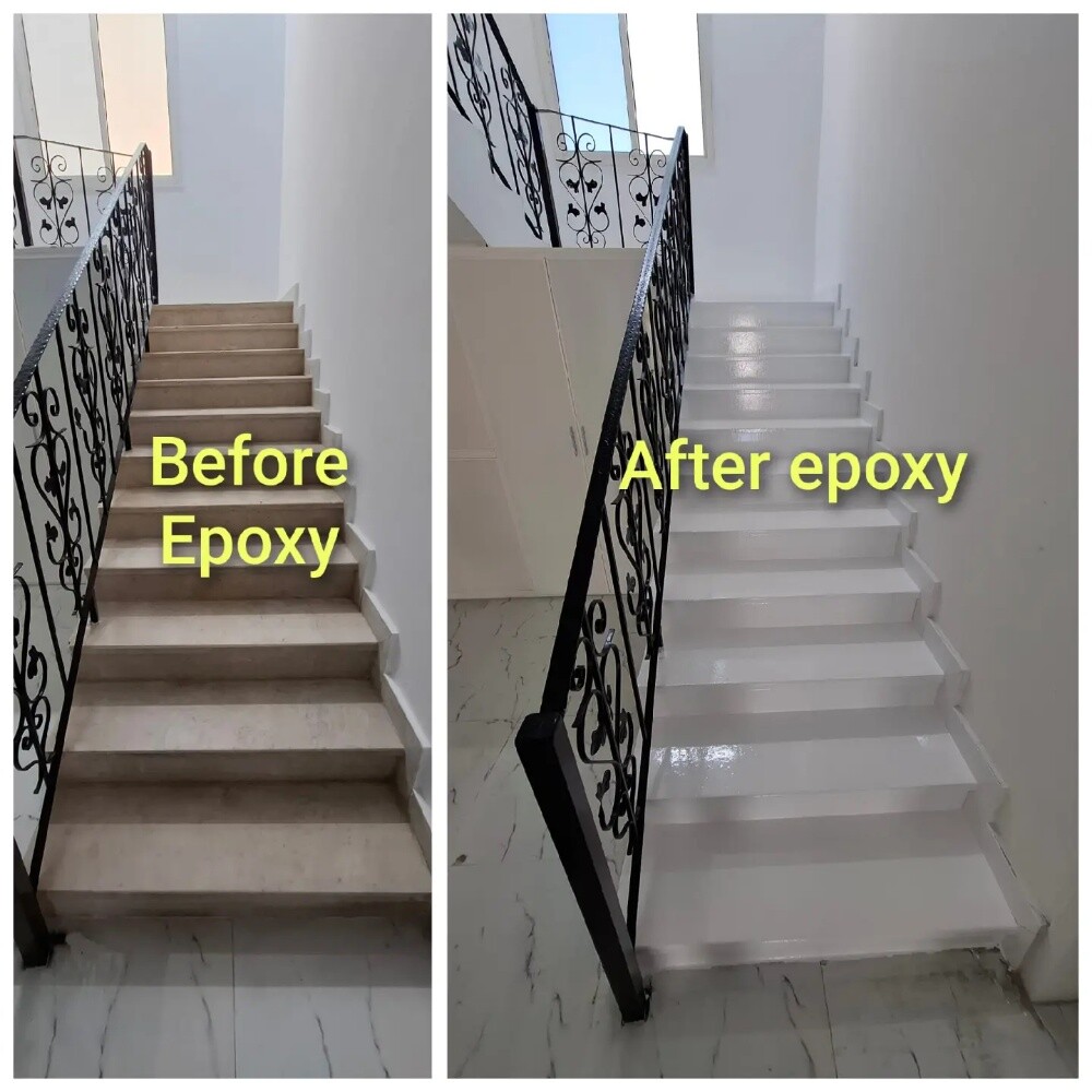 wall painting and epoxy floor - 8