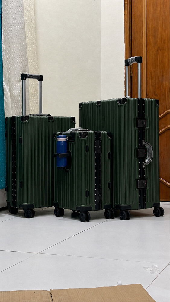 luggage without zipper  - 7