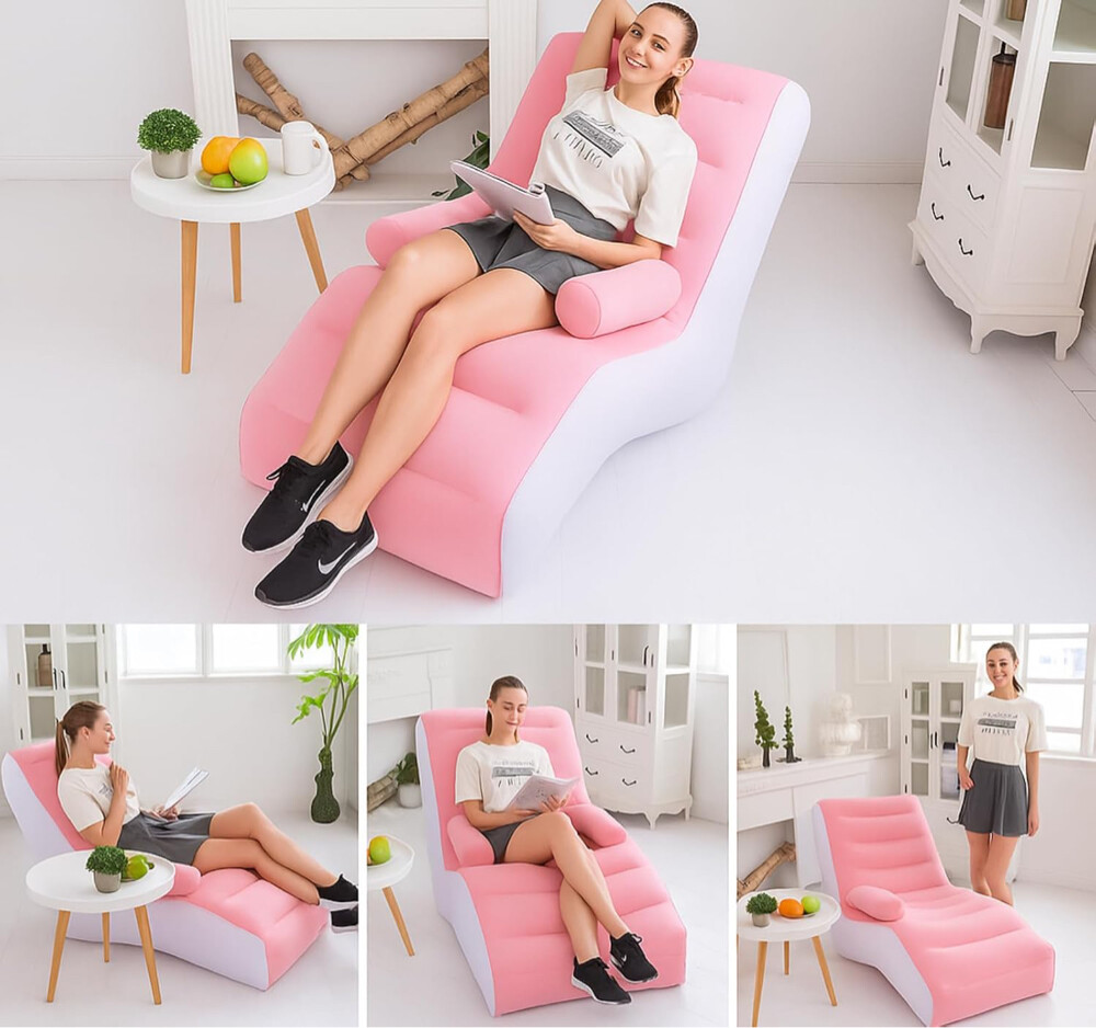 Air sofa bed for travel, Home - 2