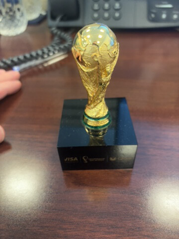 Small Fifa World cup 2022 Trophy - 2