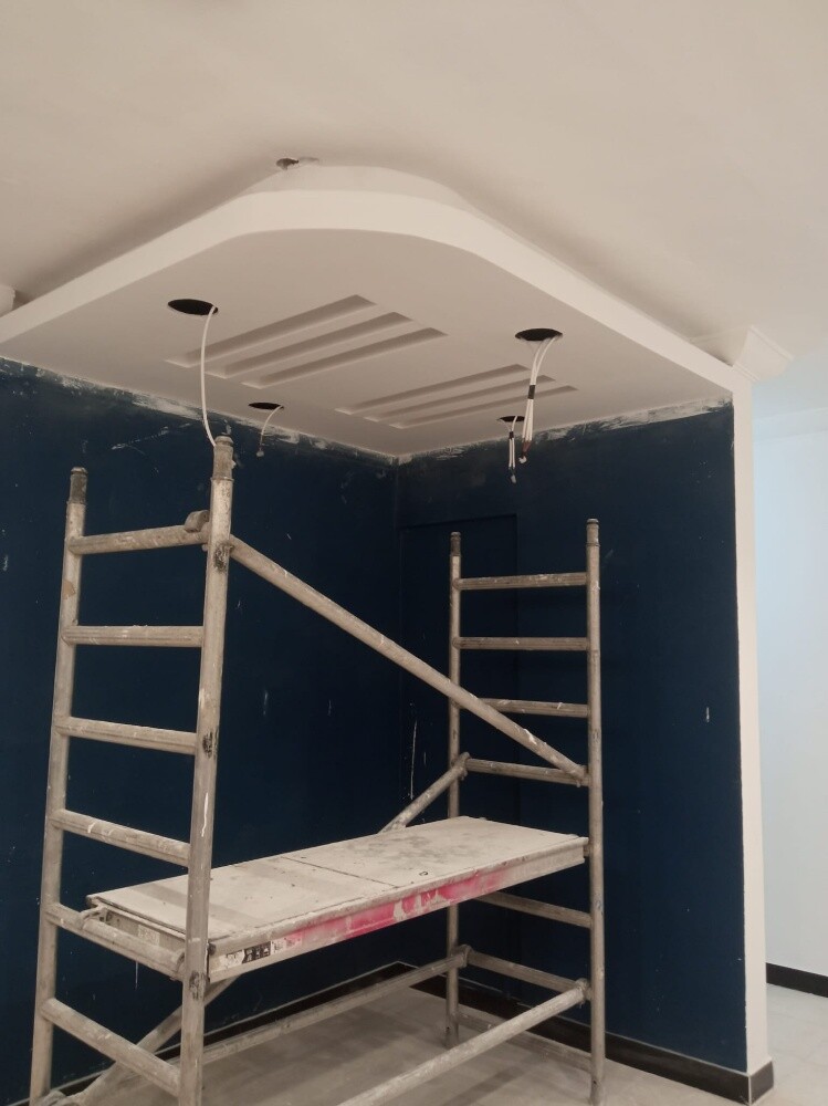 Gypsum Dacor Installing - 9