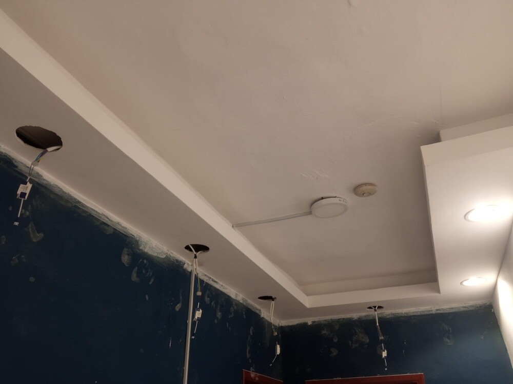 Gypsum Dacor Installing - 10