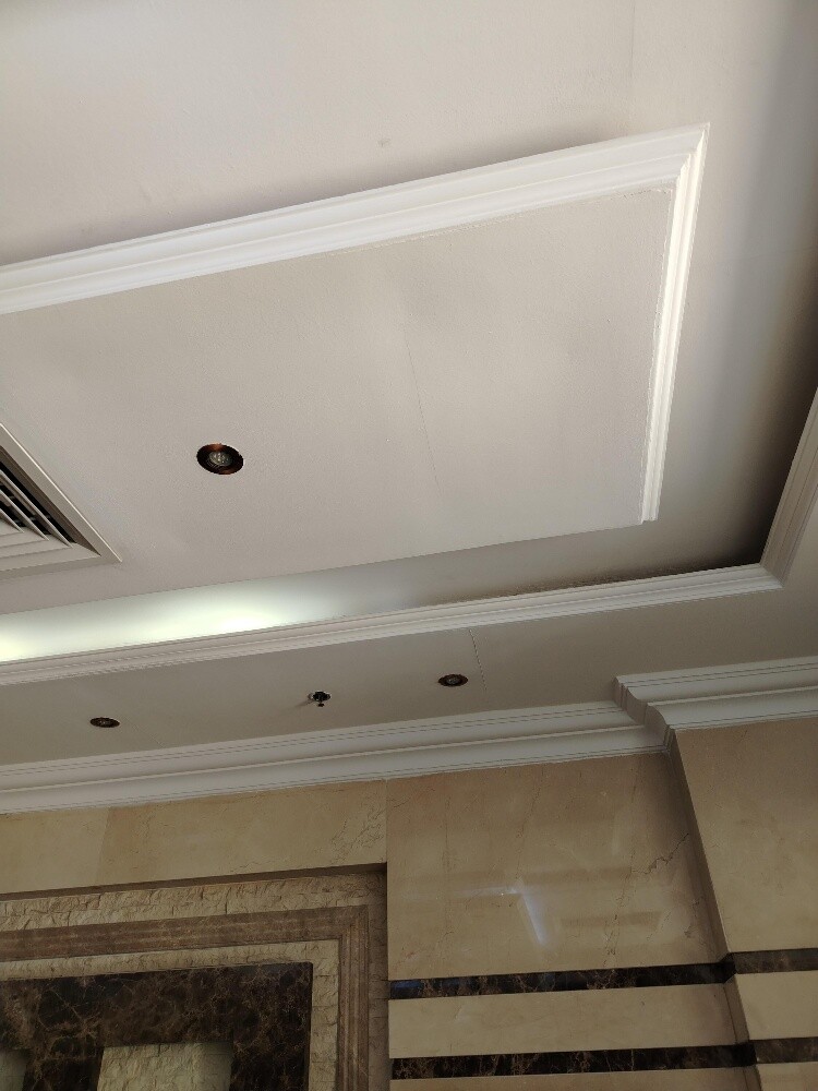 Gypsum Dacor Installing - 2
