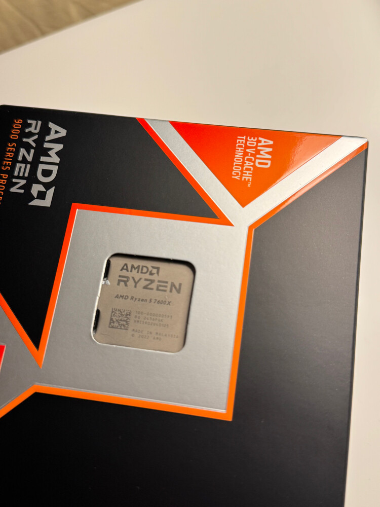 CPU ryzen5 7600x - 1