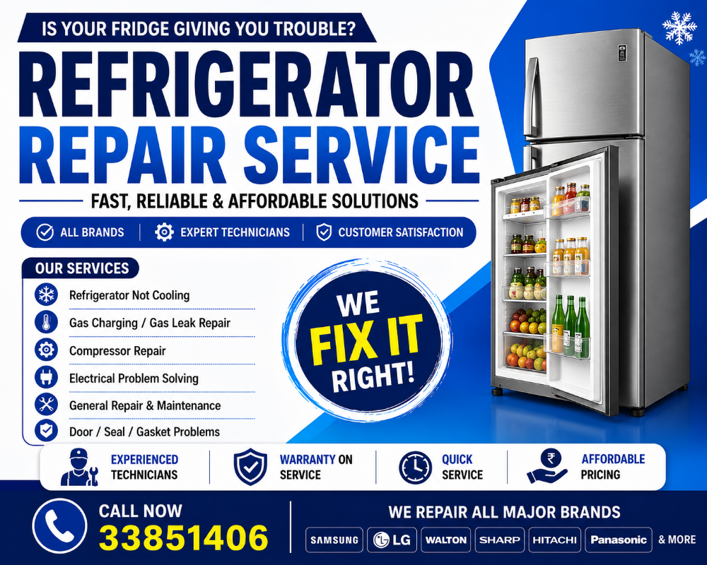 Refrigerator Repair & Maintenance - 1