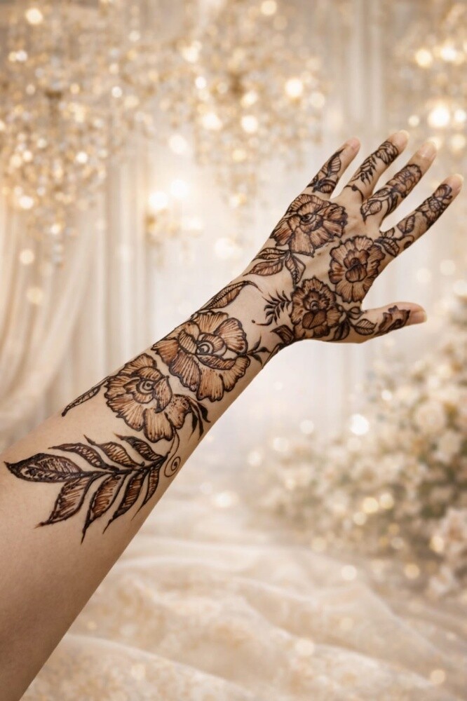 Henna service available - 15
