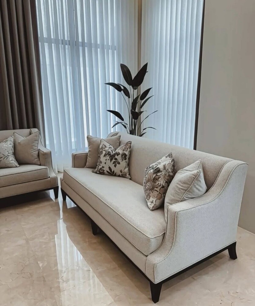 Tv units, Sofa, Curtain, Bed design - 13