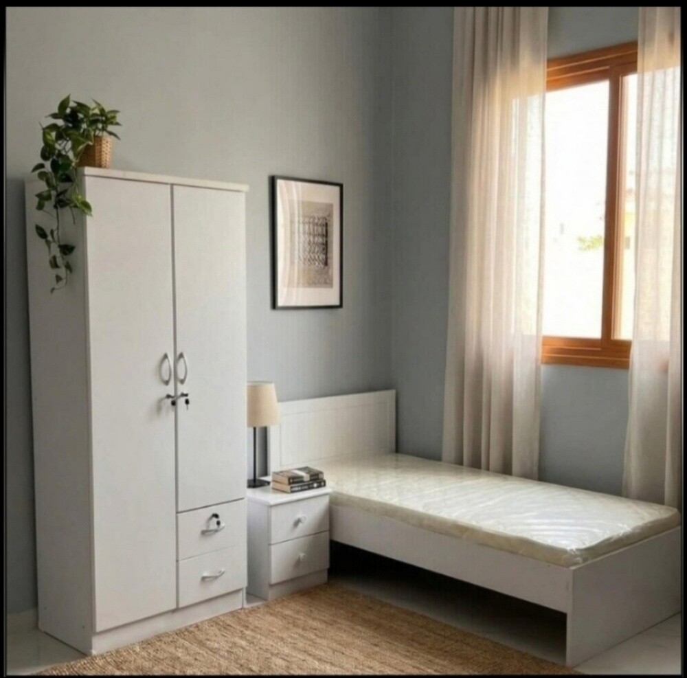 Brand new Wooden Single Bedroom set - 1