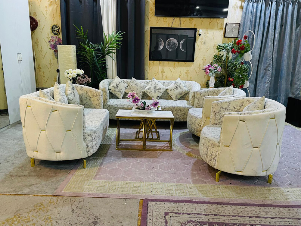 sofa set 3,2,1,1 - 1