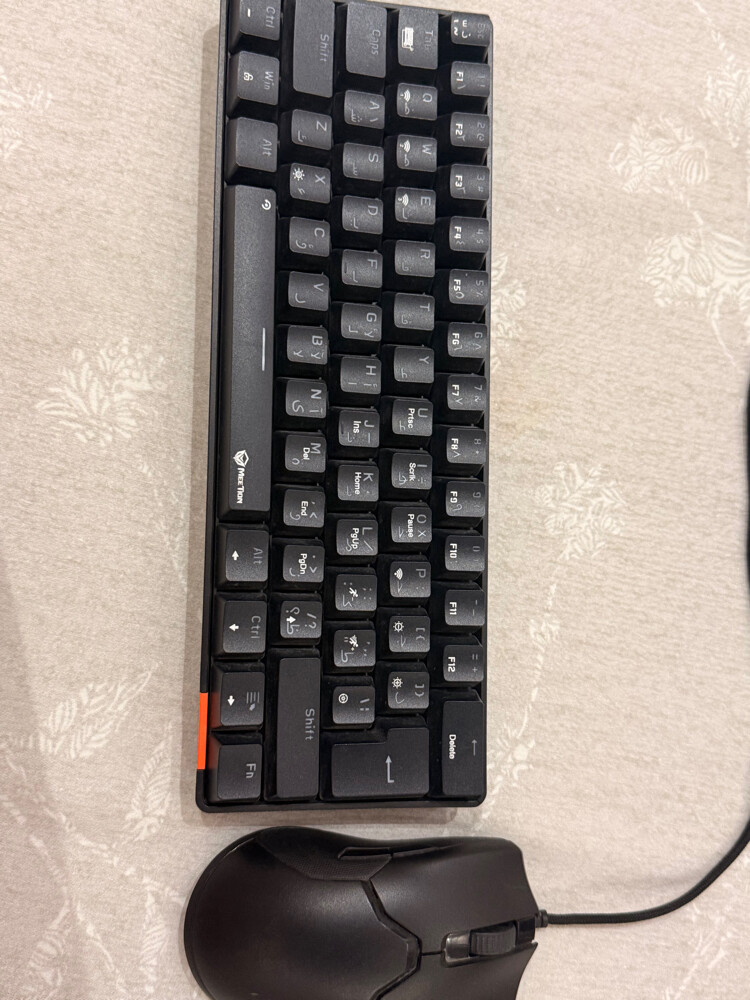 keyboard and razer mouse gaming - 1