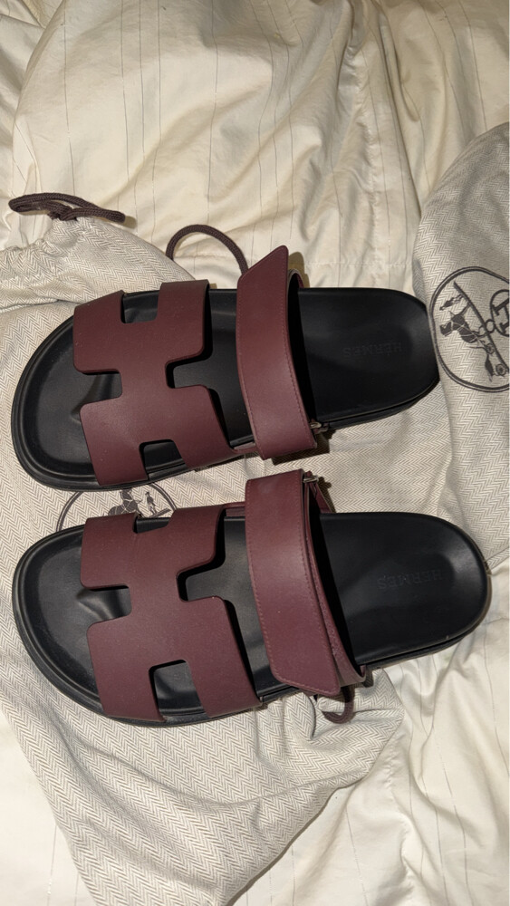 Hermés chypre maroon size 37 - 3