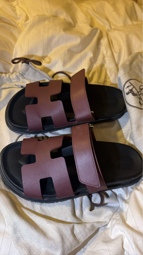 Hermés chypre maroon size 37 - 2