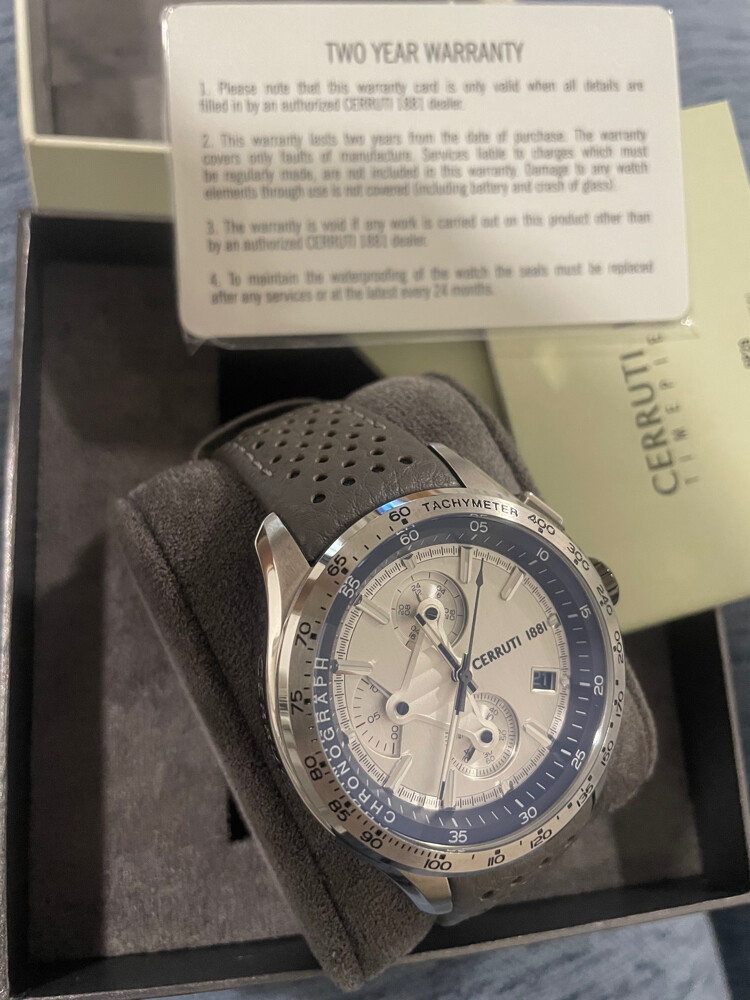 Cerruti 1881 Watch – Full Set - 1
