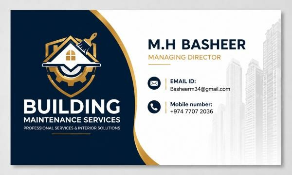 Building maintenance and facilitys - 2