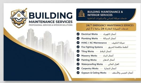 Building maintenance and facilitys - 3