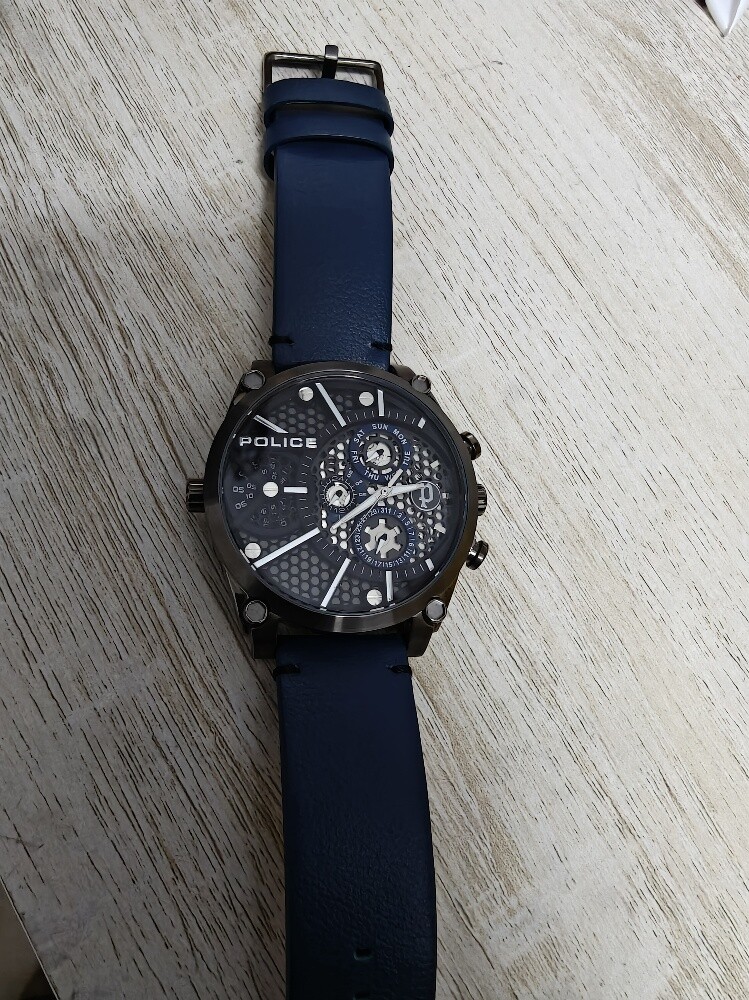 Police Dual time watch - 1