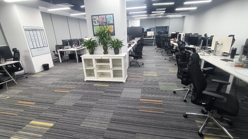 office tiles carpet - 7