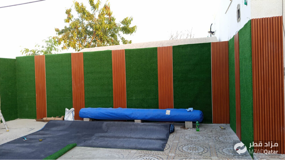 ديكورات الطوافه بديل حجر وعشب  - 9