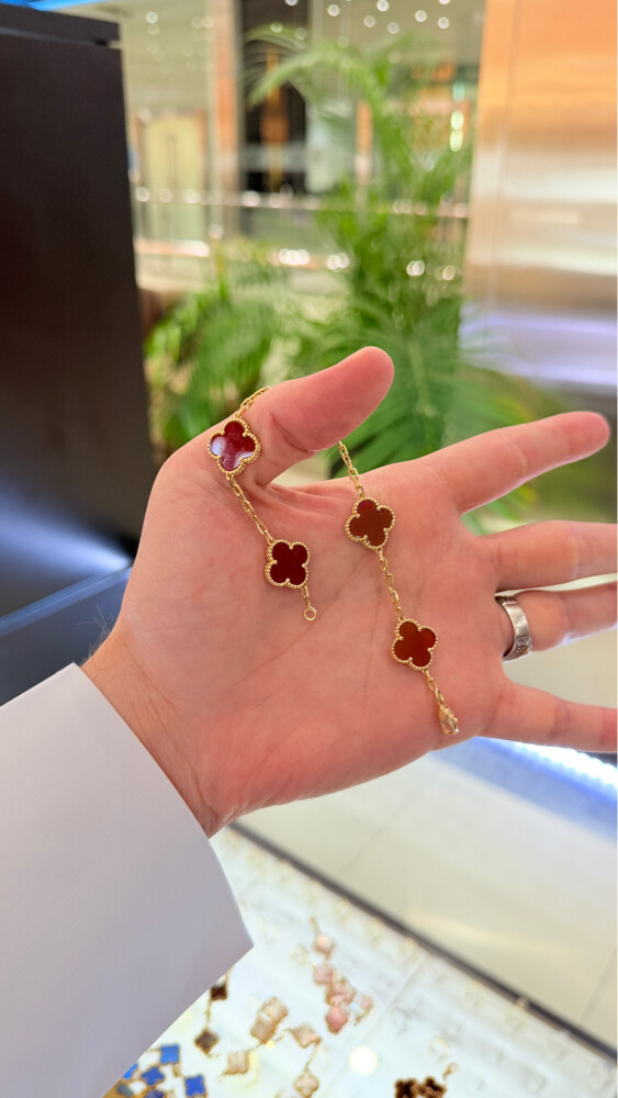 انسيال ذهب عيار ١٨ - 7