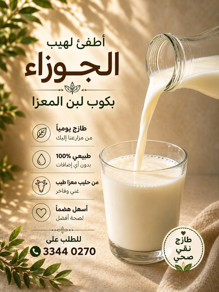 لبن غنم صافي - 1